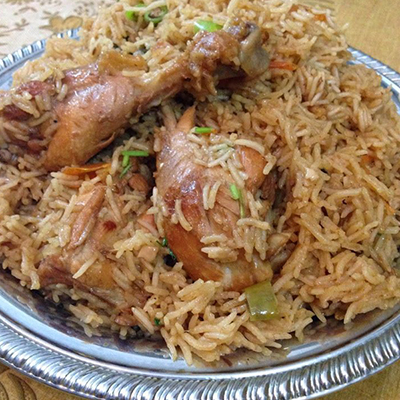 "Chicken Dum Biryani (Sri Anjaneya Restaurant) - Click here to View more details about this Product